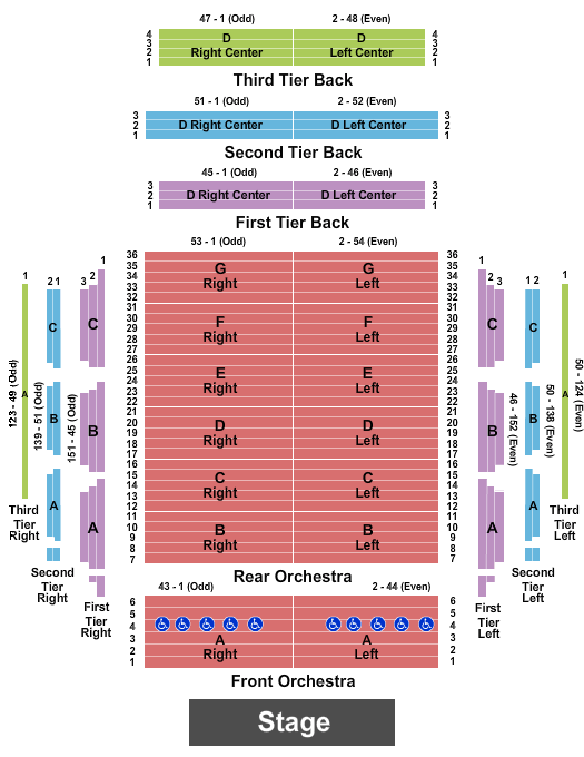 Abravanel Hall Celtic Woman Seating Chart